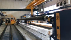 מכונת פיתול עמודי תאורה FRP